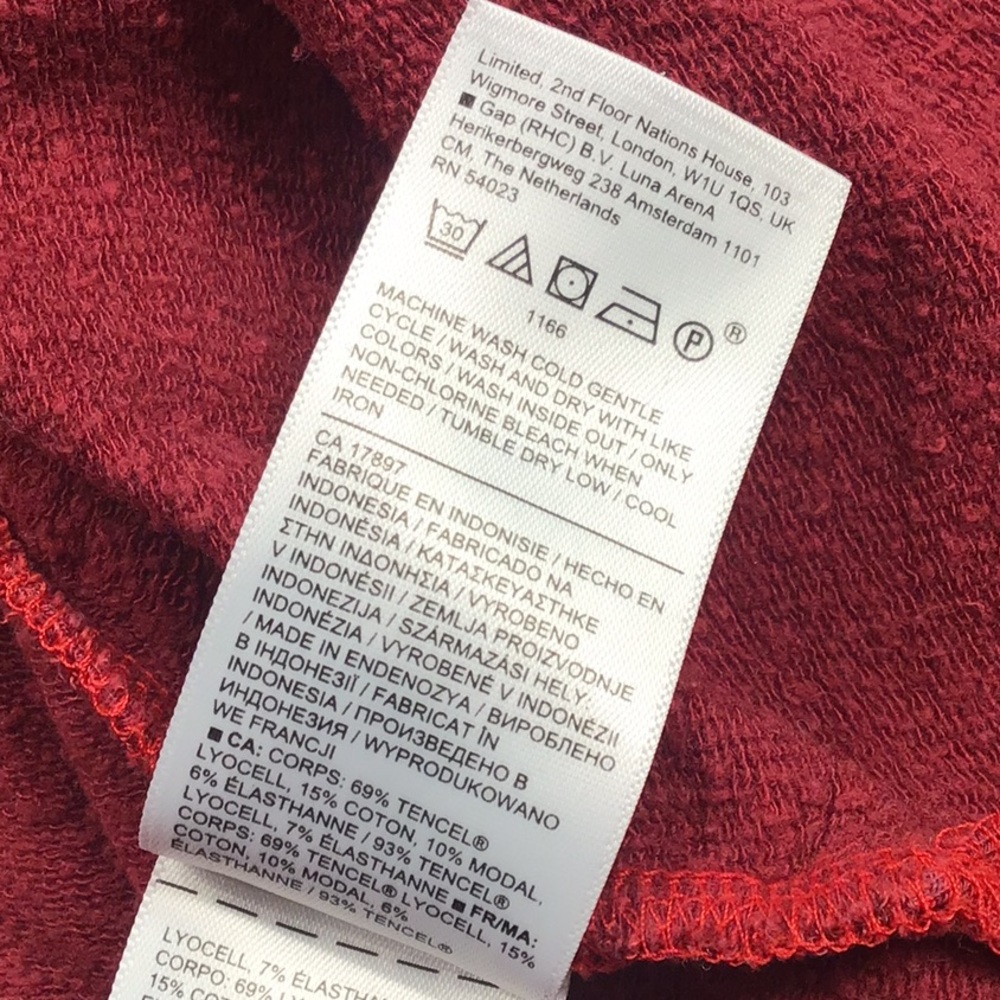 Athleta Crew Sweatshirt, Red, M - Picture 11 of 13